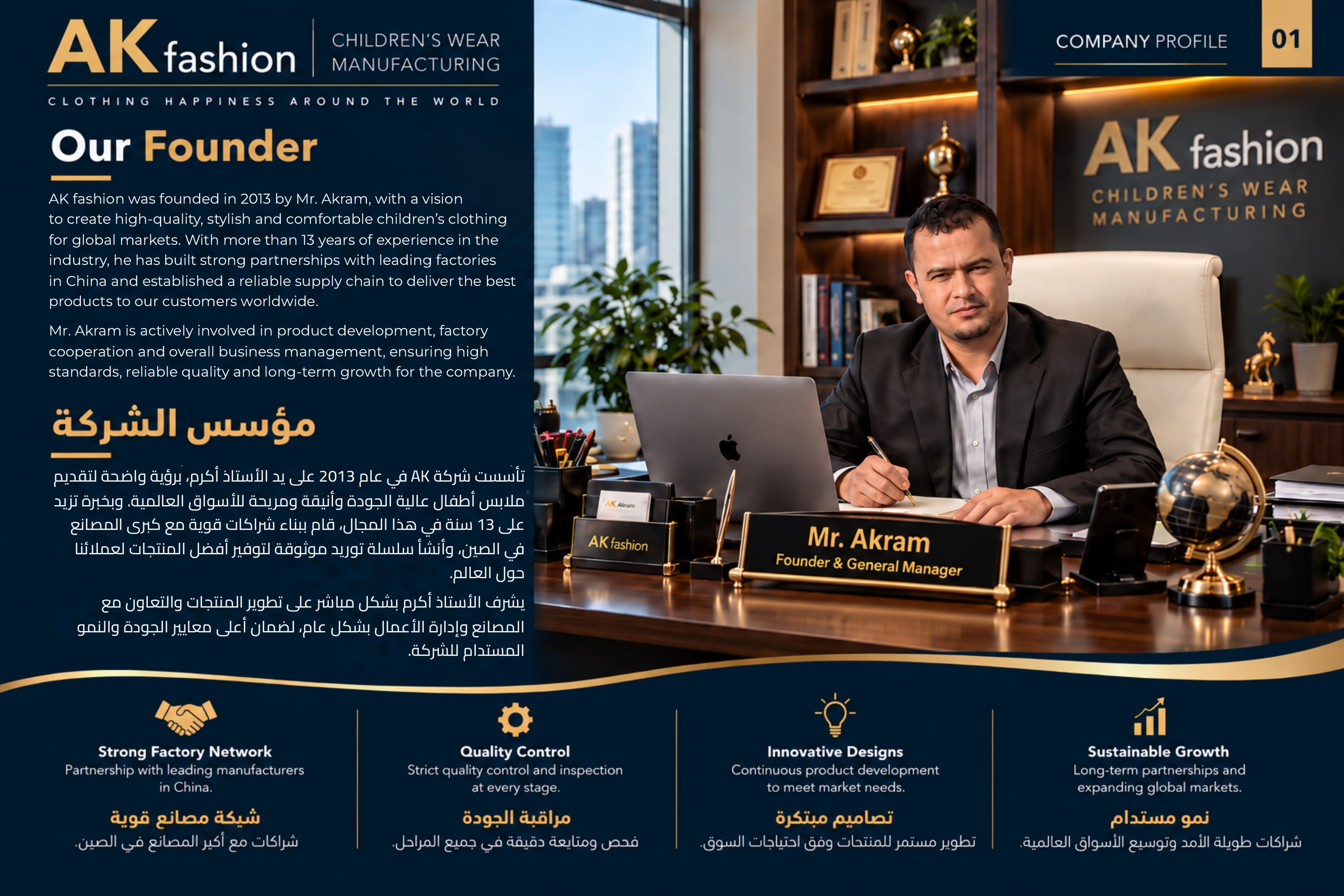 AK Fashion company profile, page 2