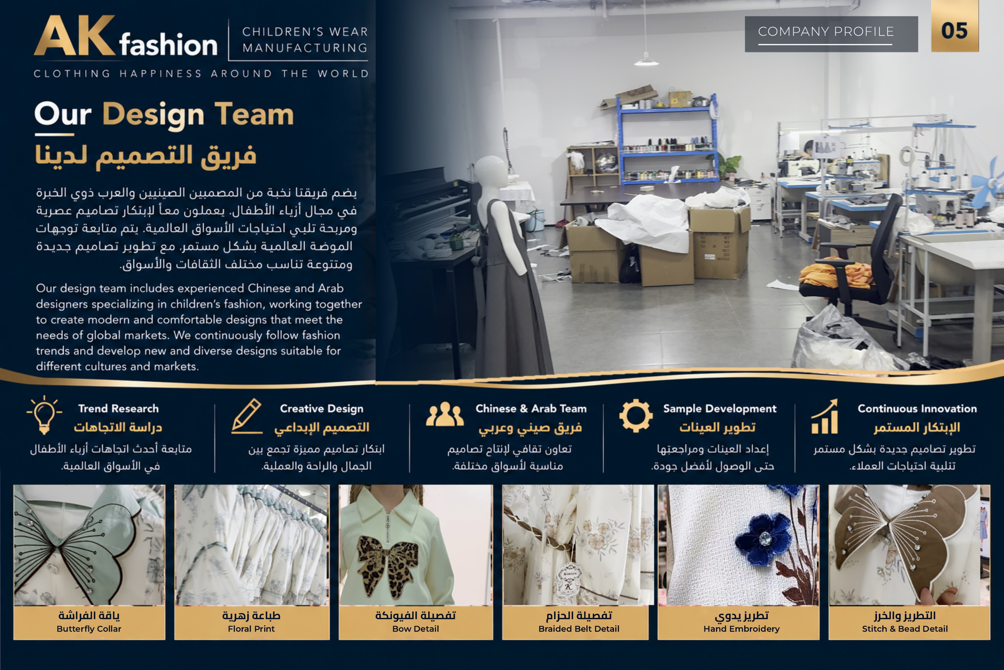 AK Fashion company profile, page 6